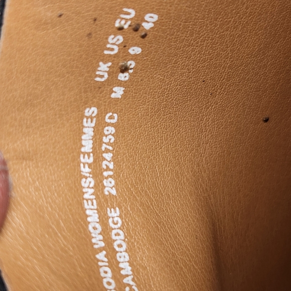 CLARKS Women’s Sandals Size 9 Black Wedge Cork Open Toe Shoes Cushion Soft - Picture 9 of 10